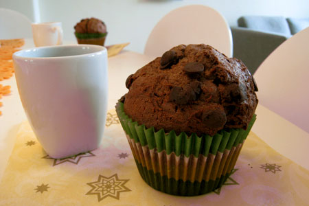 fredagsfika och muffins