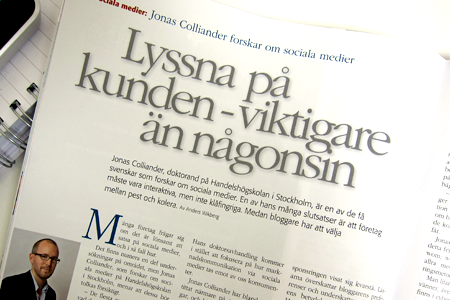 sociala medier forskning